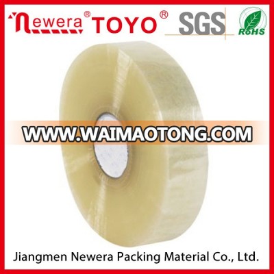 Wholesale Single Sided Strong Tack BOPP Adhesive Tape Big Roll Carton Sealing