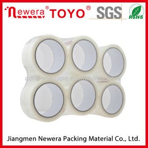 High Adhesive Flat Pack BOPP Carton Packing Adhesive Tape