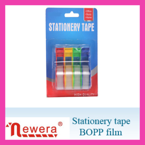 BOPP Adhesive Gum Packing Stationery Tape with Color Dispenser